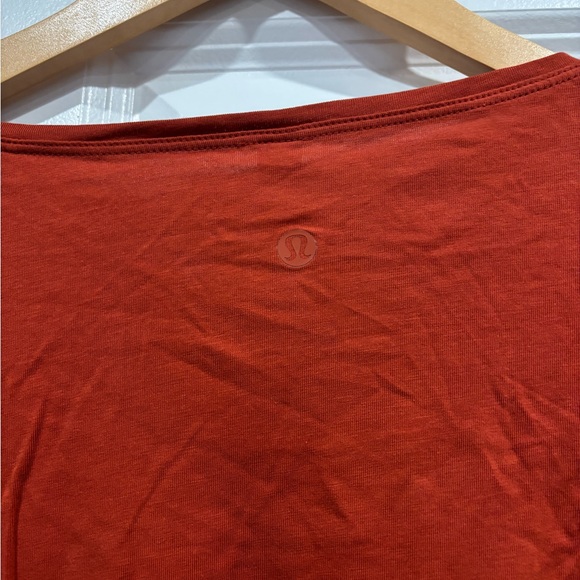 lululemon athletica Long Sleeve Tee in Rust color - Picture 5 of 5